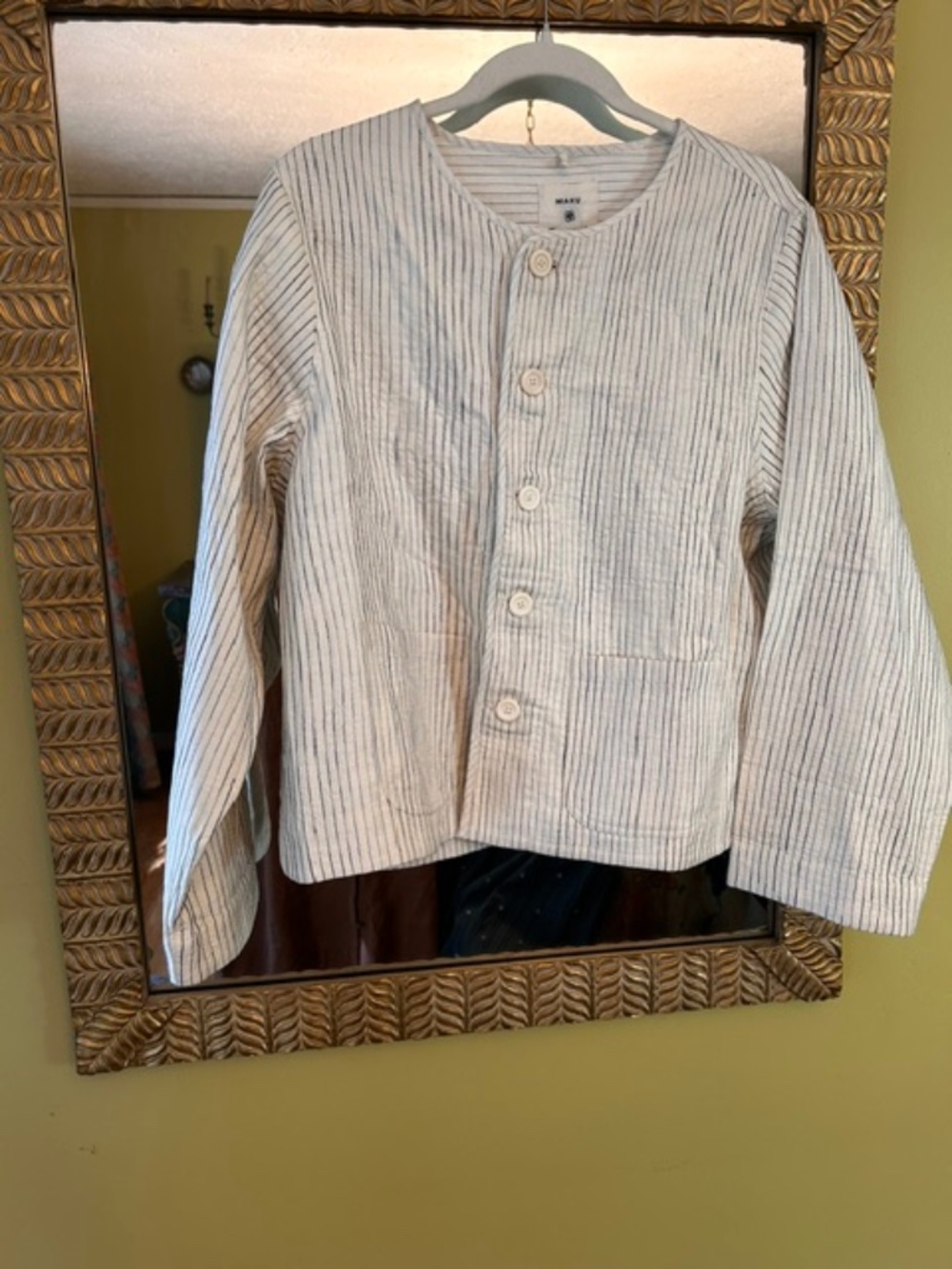 Maku Textiles silk and cotton jacket - sz M/L